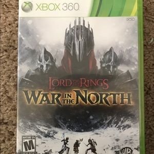 XBOX 360 Lord of the rings War in the North video game